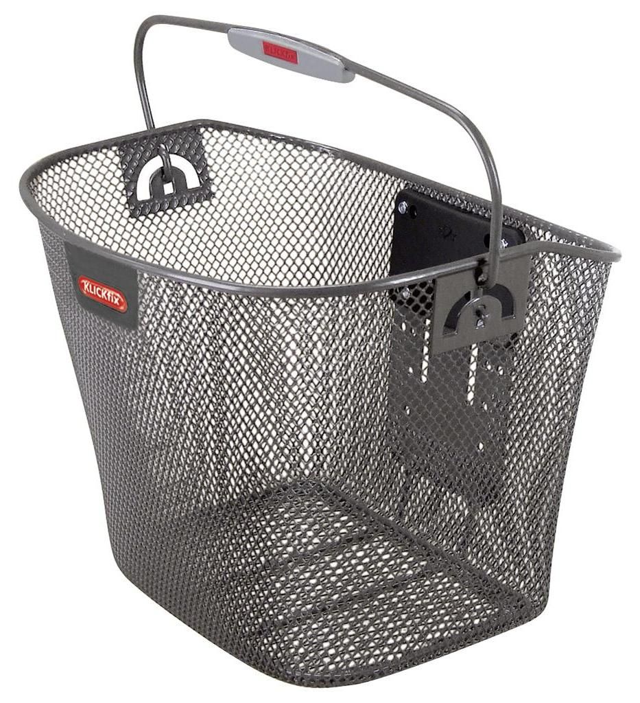 KLICKfix Uni, Vorderseite, Fahrradkorb, Schwarz, 16 l, 7 Produktbild 