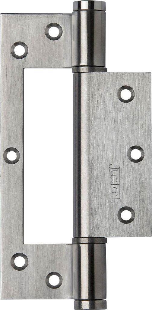 Federband ST 150 dreiteilig, Bandhöhe 153 mm, Rollen ø 16 mm, Edelstahl