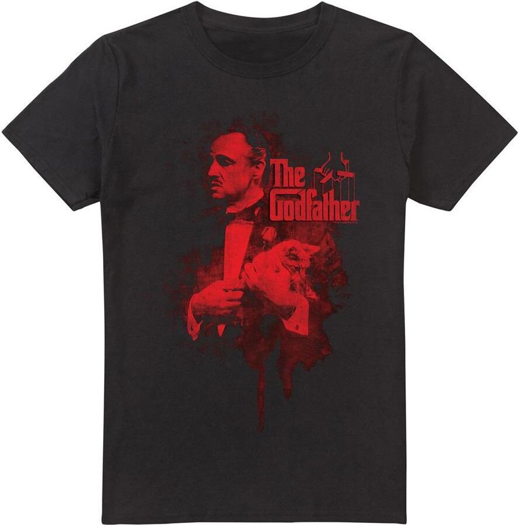 The Godfather - T-Shirt für Herren TV6872 (L) (Schwarz)