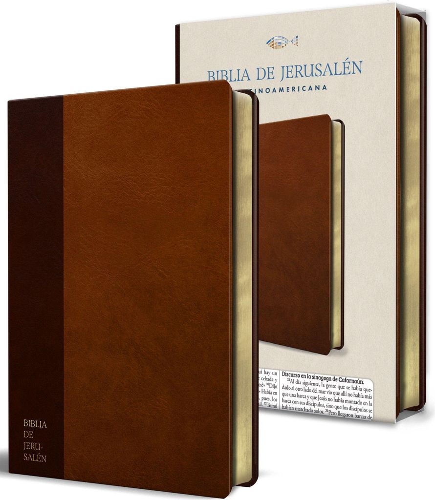 Biblia Católica Biblia de Jerusalén Latinoamericana Símil Produktbild 