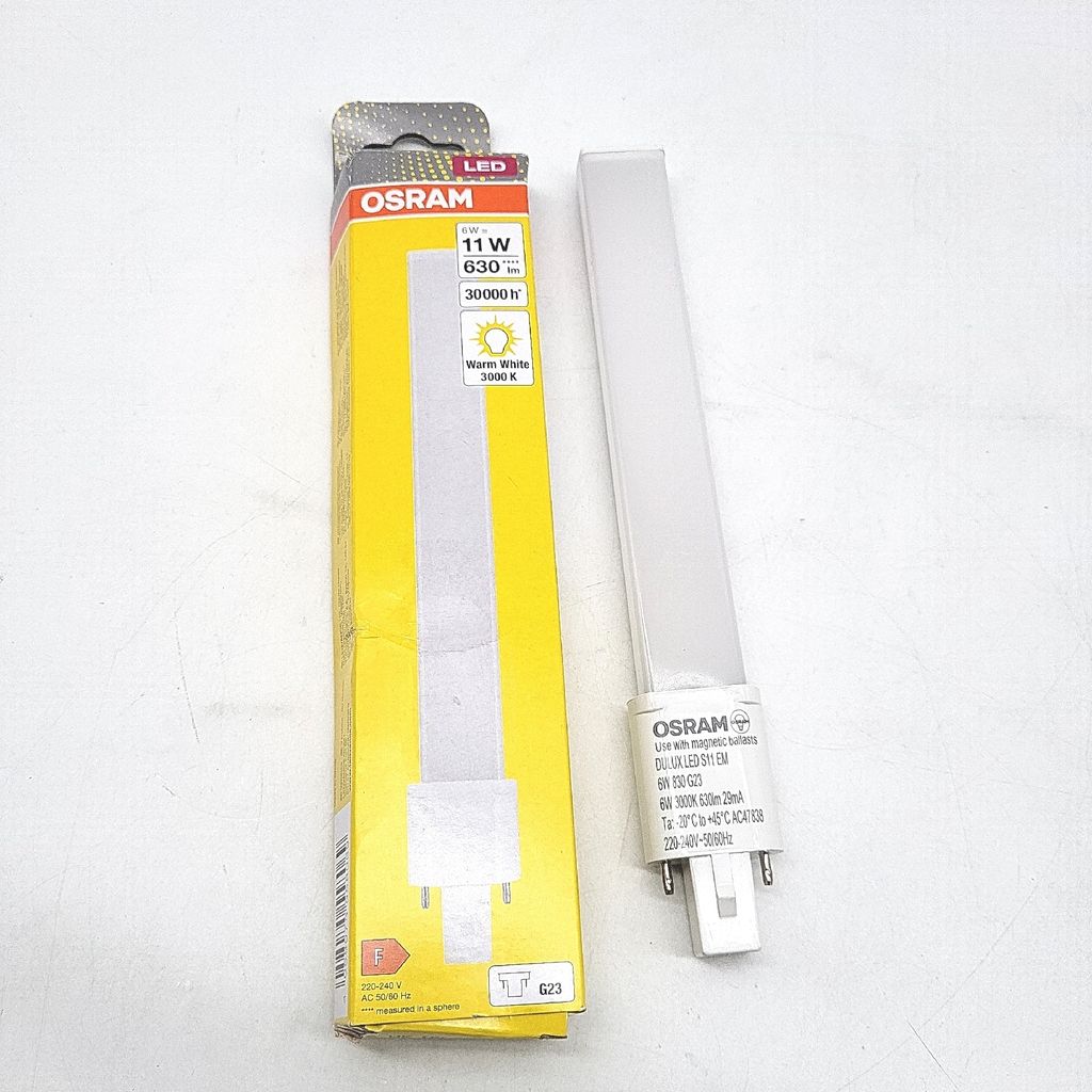 OSRAM DULUX S11 Ampoule LED G23 culot 6 watts 630 lumens Image du produit 