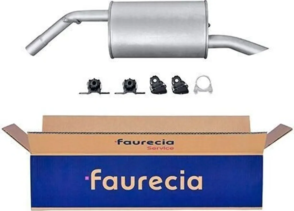 Silencieux arrière HELLA anti-corrosion pour Peugeot 207 SW 1730HW