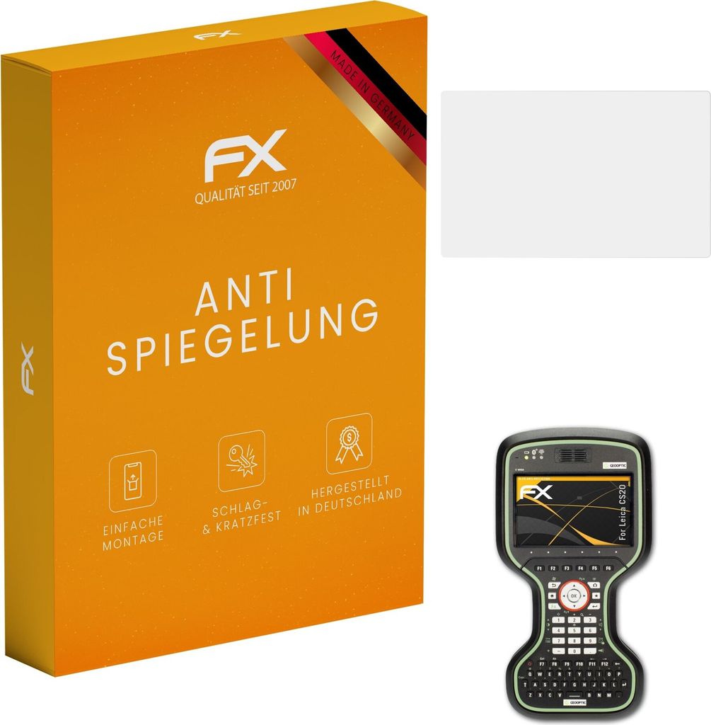 atFoliX FX-Antireflex 2x Schutzfolie kompatibel mit Leica CS20 Displayfolie