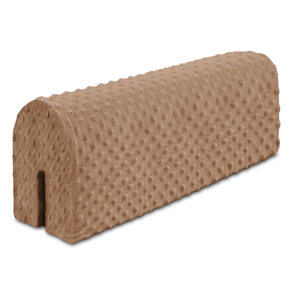 Bettkantenschutz 120 cm – Weiche Bettumrandung und Rausfallschutz für Baby- und Kinderbetten, Hochbetten und Gitterbetten mit abnehmbarem Bezug