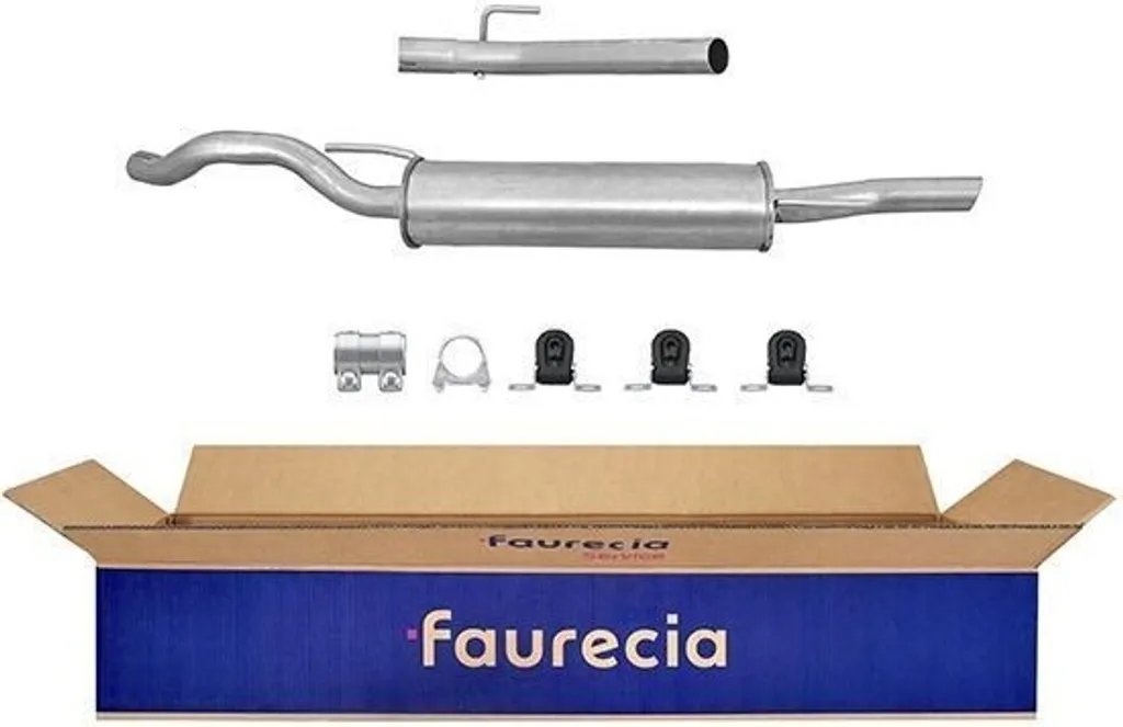 Pot d'échappement arrière pour Golf Cabriolet 1E - HELLA 8LD 366 036