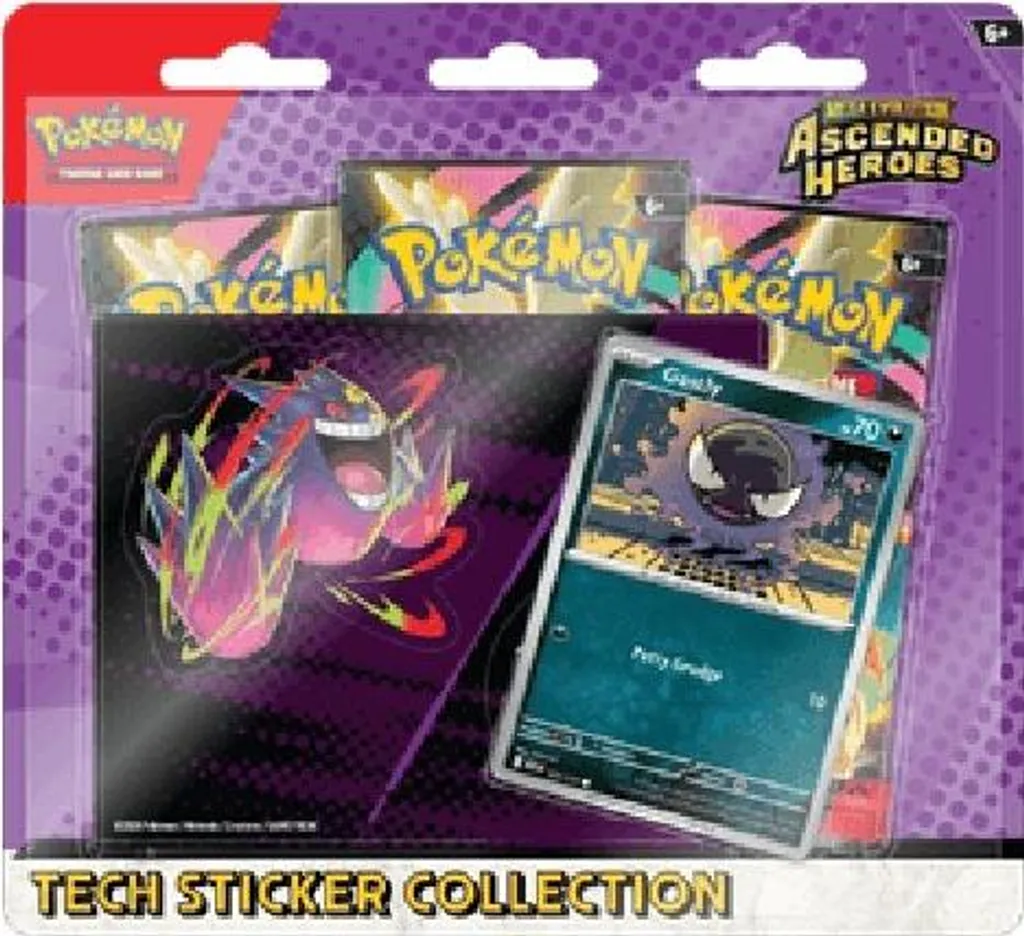 Personnalisez votre Setup Gaming avec les Stickers Gastly Pokemon Tech