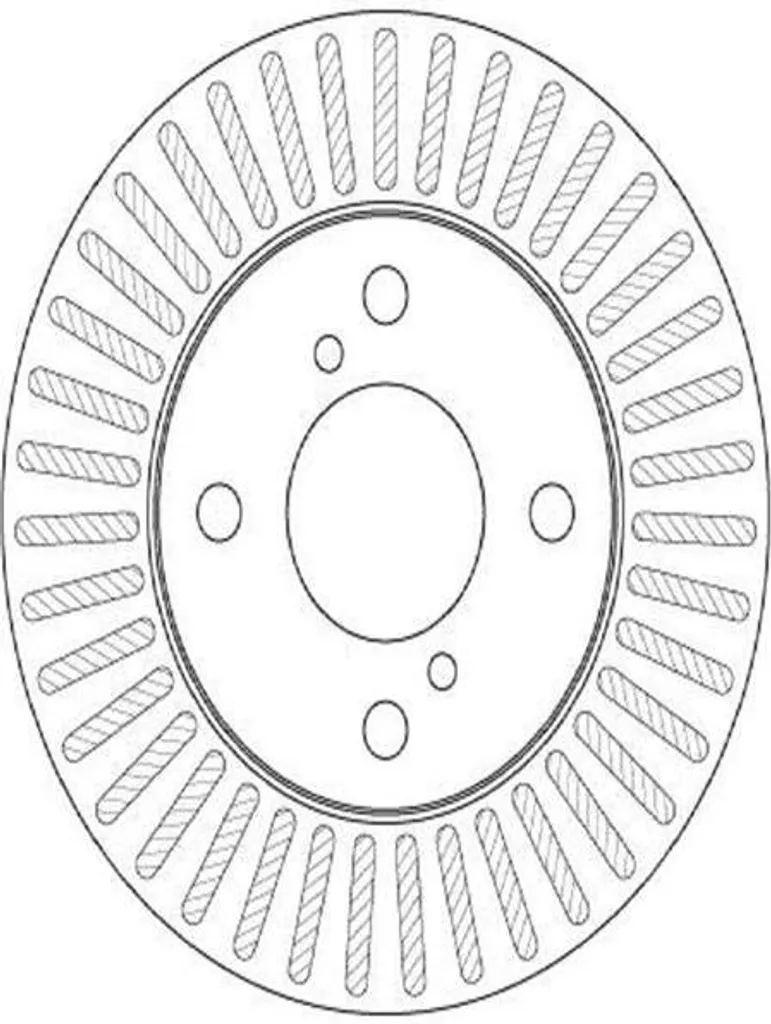 Disque de frein TRW 14mm performant pour Suzuki Alto et Nissan Pixo