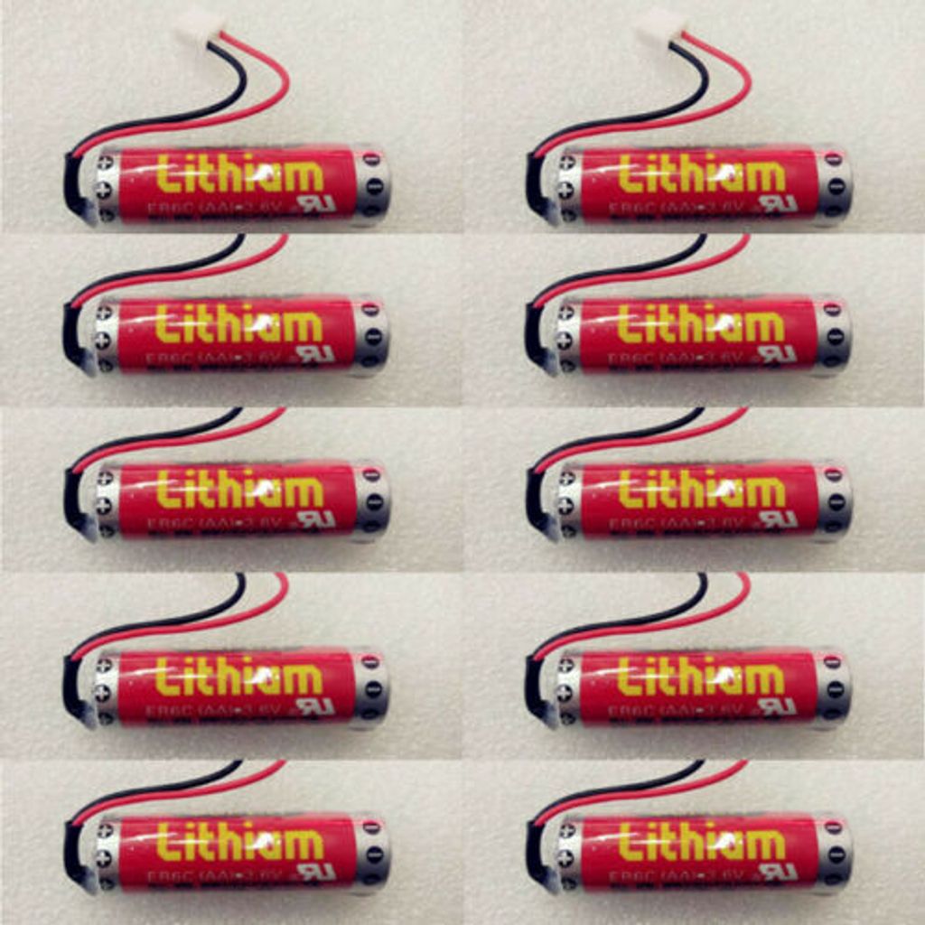 10 kusů MAXELL ER6C AA 3,6 V 1800mAh PLC baterie pro Obrázek produktu 