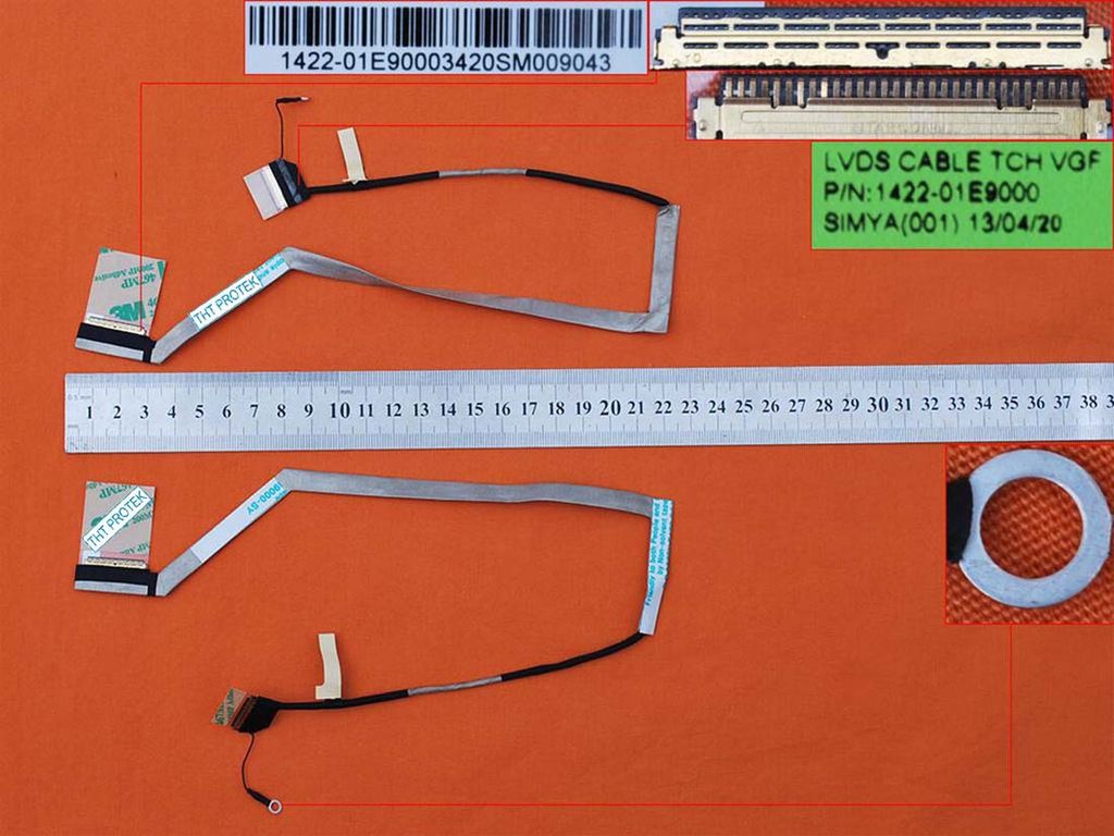 Displaykabel Bildschirm mit Touch kompatibel für TOSHIBA Satellite S55t-A5389, S50T-A-116