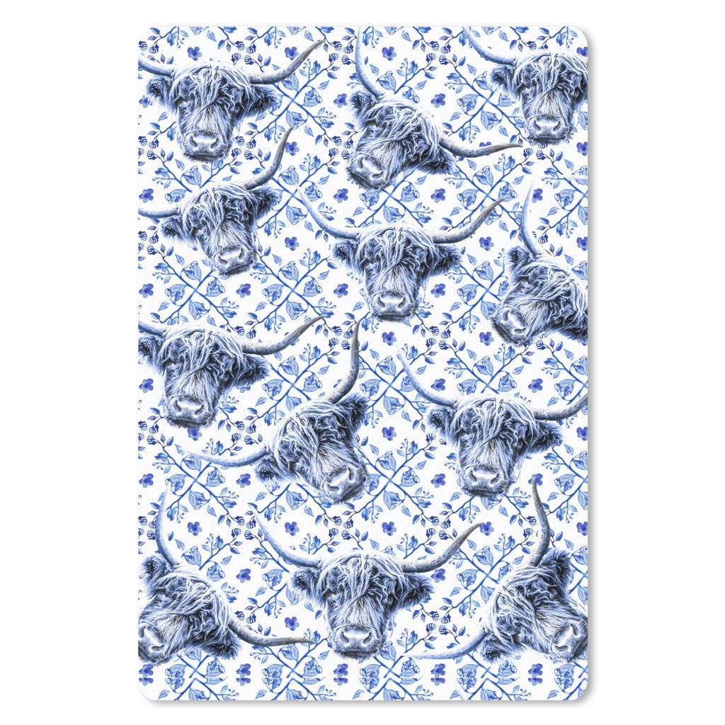 MuchoWow® Mauspad Mousepad Schottischer Highlander - Tiere Produktbild 