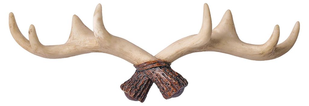 Nordischer Vintage-Hirschgeweih-Dekorhaken für die Wand – ideal zum Aufhängen von Kleidung und Hüten. Robuster, belastbarer und einfach zu mon...