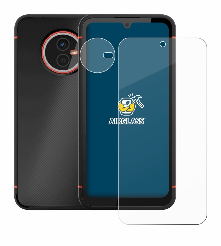 3 Pezzi Anti-Riflesso Vetro Pellicola Protezione per Gigaset GX4 / GX4