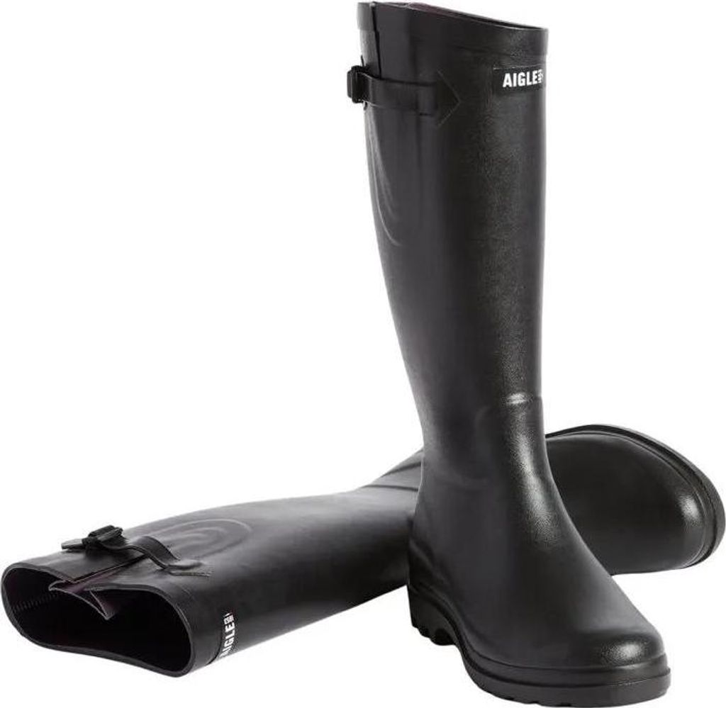Aigle Aiglentine 2 Nl Gummistiefel Schwarz EU 38 Damen Schwarz EU 38