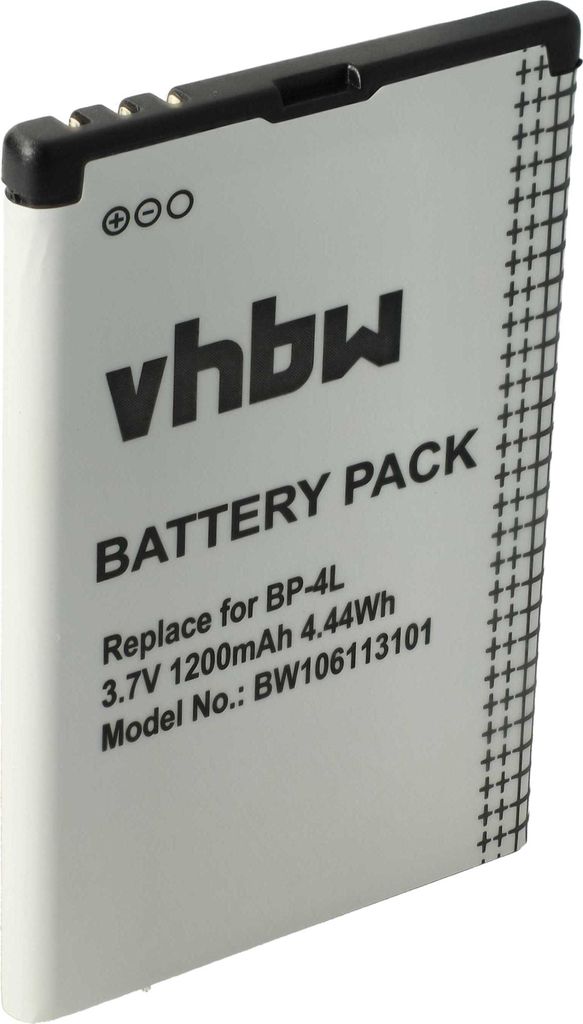 vhbw Akku kompatibel mit Bea-fon SL810, SL820 Handy Smartphone Telefon (1000 mAh, 3,7 V, Li-Ion)