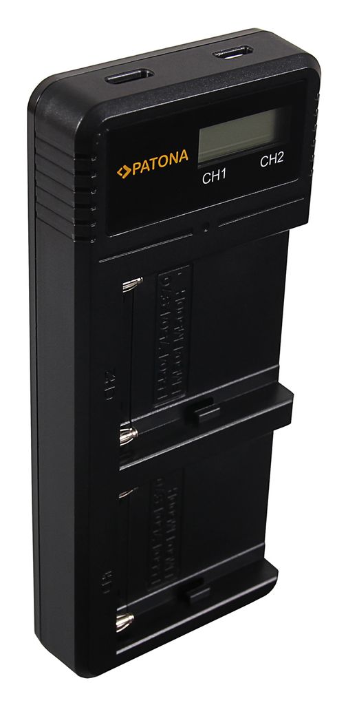 Duálna nabíjačka LCD USB pre Sony NP F550 F730 F750 F930 Obrázok produktu 