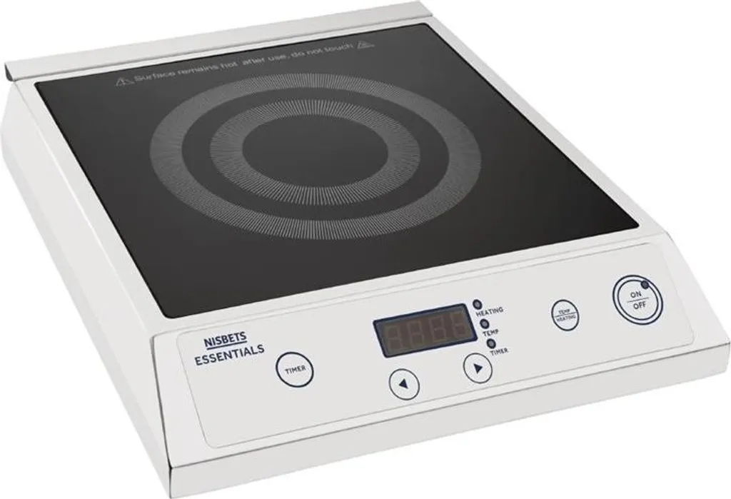 Plaque à induction Nisbets Essentials 2700W noire pour cuisson rapide - 11