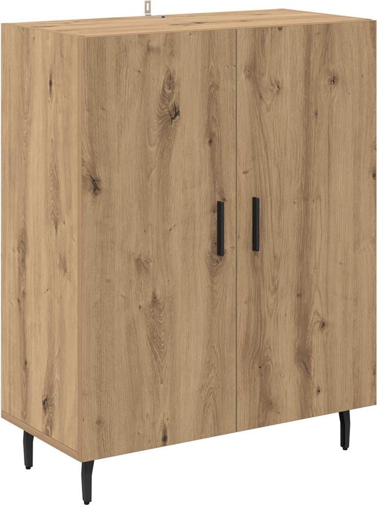 Sideboard Artisan-Eiche 69,5 x 34 x 90 cm Holzwerkstoff