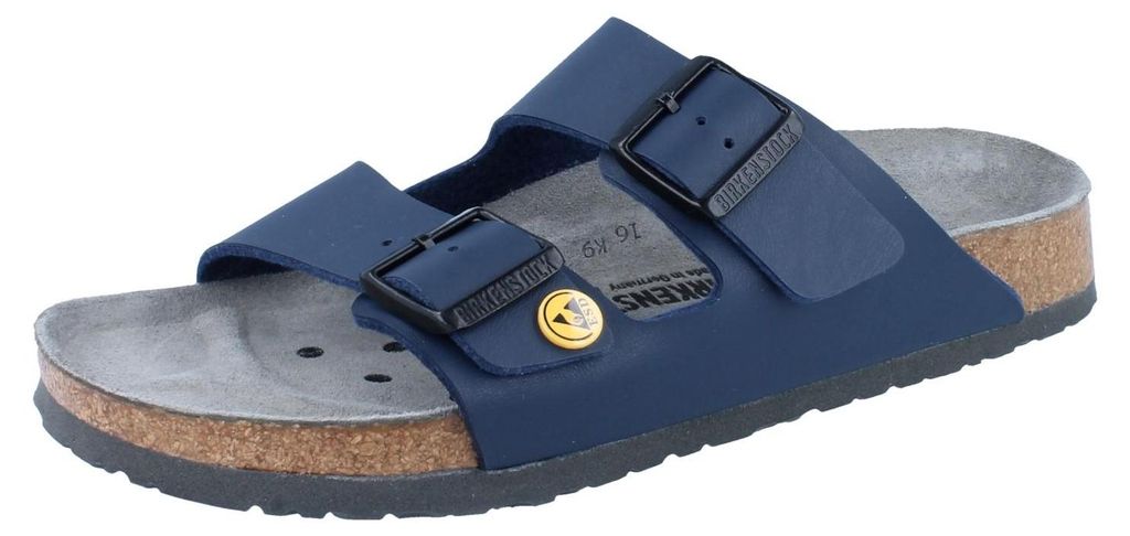 Birkenstock heren slippers, model 0089430, kleur: blauw, Productafbeelding 