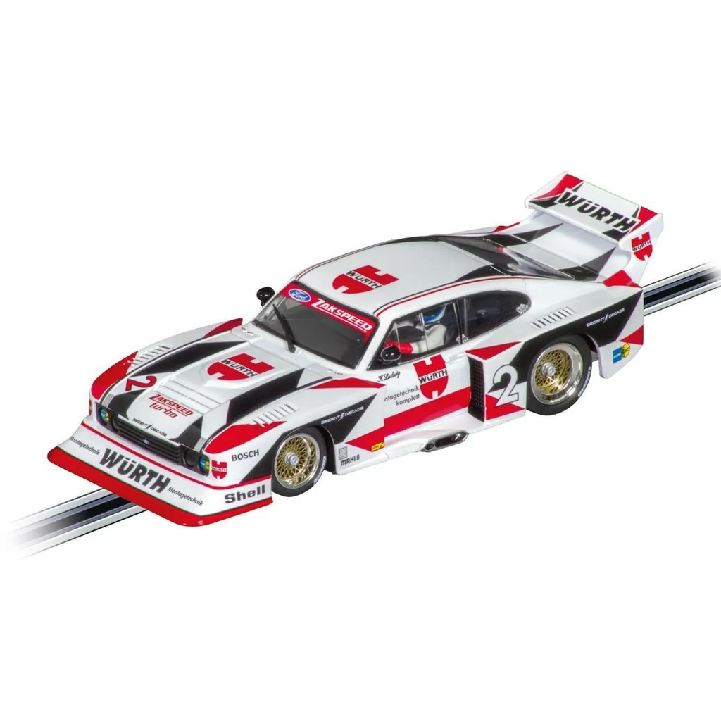 Carrera Digital 132 Ford Capri Zakspeed Turbo Würth No.1 Slot Car