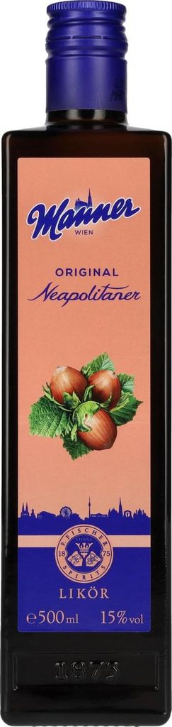 Manner Original Neapolitaner Creamlikör 15% Vol. 0,5l Image du produit 