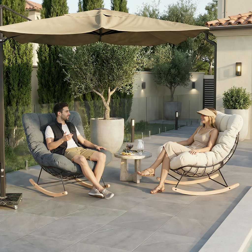 Ensemble de 2 chaises d'extérieur FLEXISPOT : une chaise Image du produit 