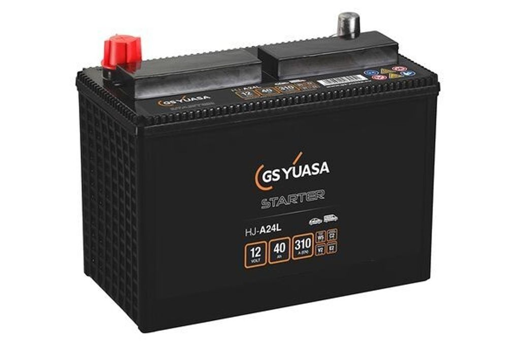 YUASA Auxiliary Starterbatterie 12V 40Ah 310A/EN Batterie Produktbild 