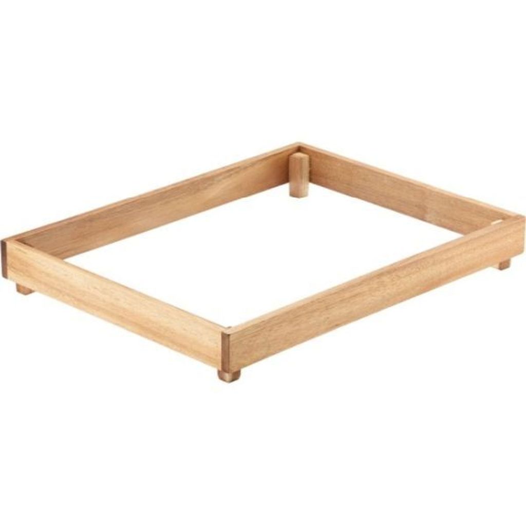 Buffet-Box aus Akazienholz - 420x320x55mm