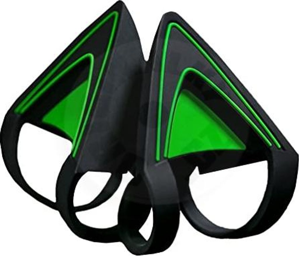 RAZER Kitty Ears für die Kraken-Headsets Robust und Wasserfest in Neon-Grün