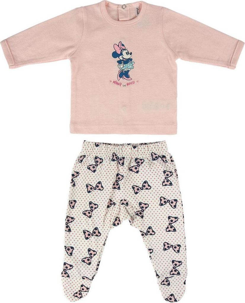 2-teiliges Minnie-Maus-Babyoutfit für Mädchen, 3 Monate