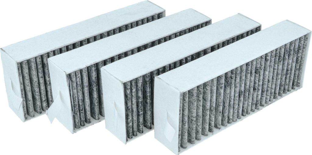 vhbw 4x Aktivkohlefilter kompatibel mit Siemens EX877LA70, Produktbild 