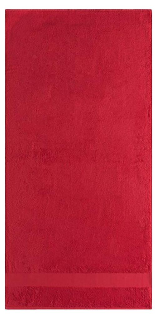 L-Merch - Badetuch "First Class" LT1235 (140 cm x 70 cm) (Rot)