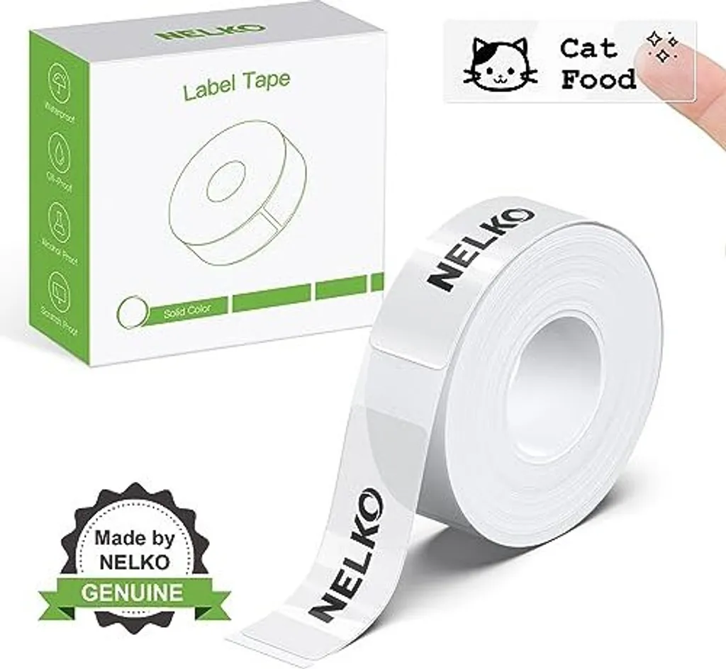 Ricambio Nastro Nelko P21 14x40mm - Termico Trasparente