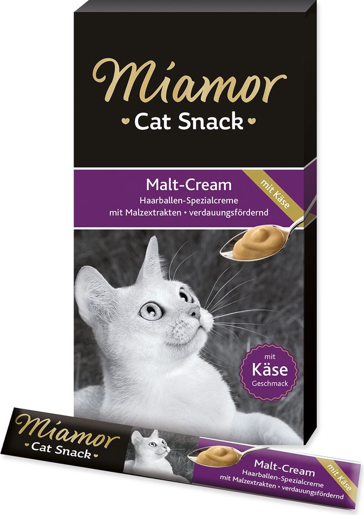 Miamor 15gx6x11 Friandise pour chat Crème de malt & Fromage Image du produit 