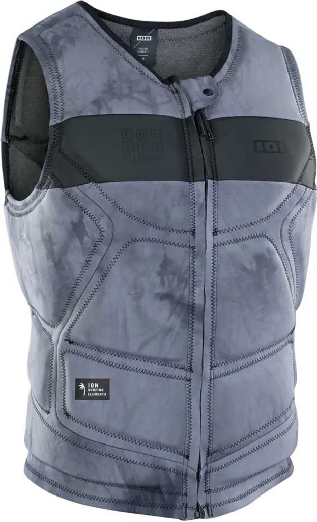 Gilet de protection Ion pour kitesurf et wakeboard taille S gris