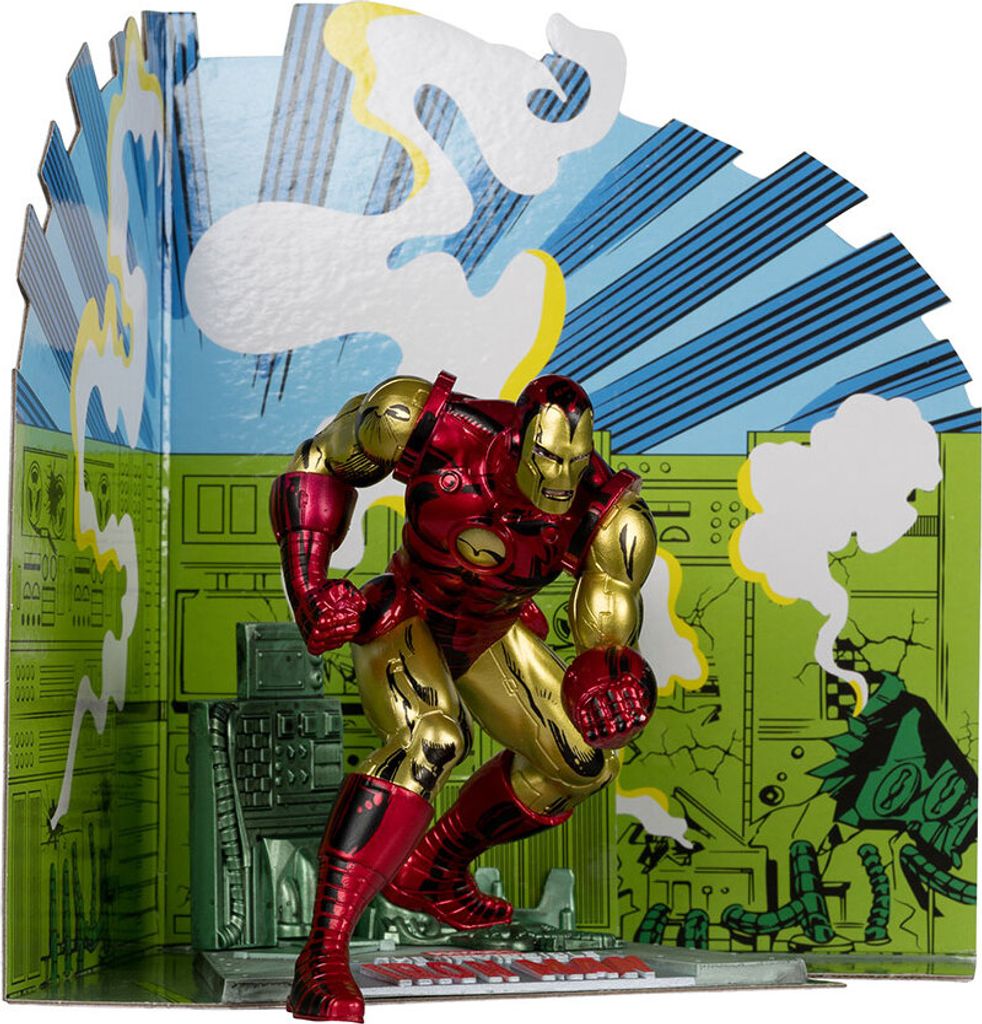 Mcfarlane Marvel Iron Man Figur 18 Cm Mehrfarbig Mehrfarbig One Size
