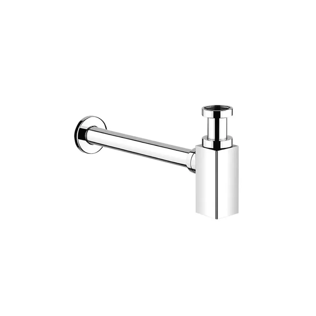 Set Sifone Lavabo Moderno Cromo Lucido - Scarico Design per Bagno
