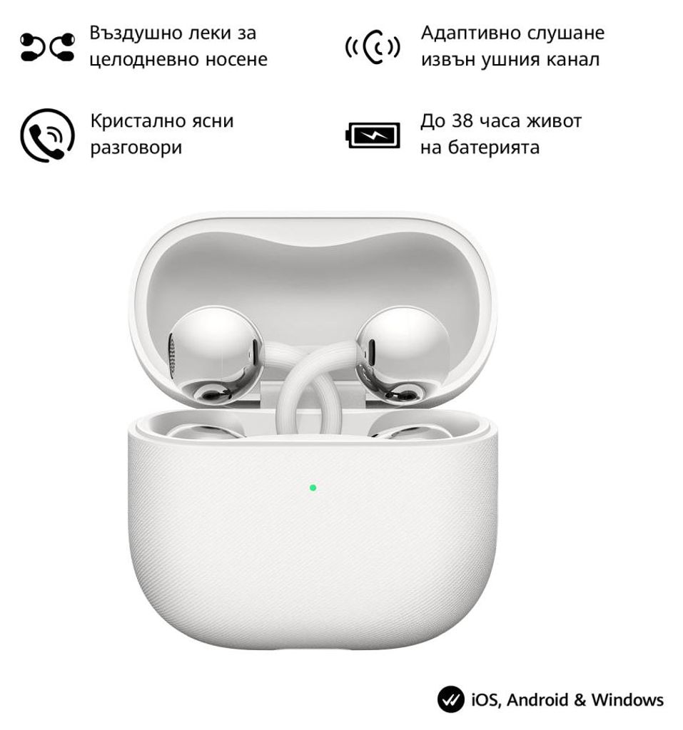 Huawei FreeClip 2 Robin-T10 biały Zdjęcie produktu 