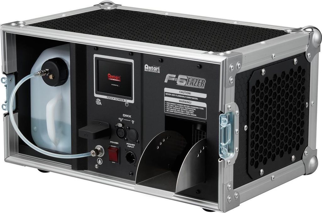 Antari F-6 Fazer Dunstnebelmaschine im Flightcase Schwarz 49,3x42,4x26,9 cm 1 Min. Aufwärmzeit