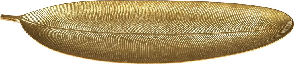 Schmucktablett aus Blattgold