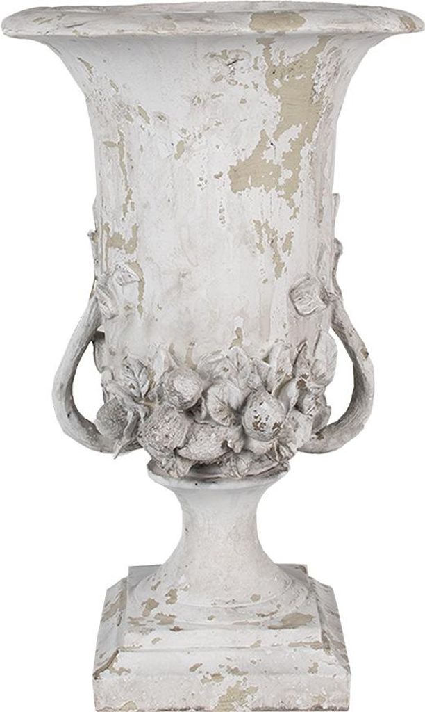 Clayre & Eef Blumentopf 46 cm Beige Polyresin