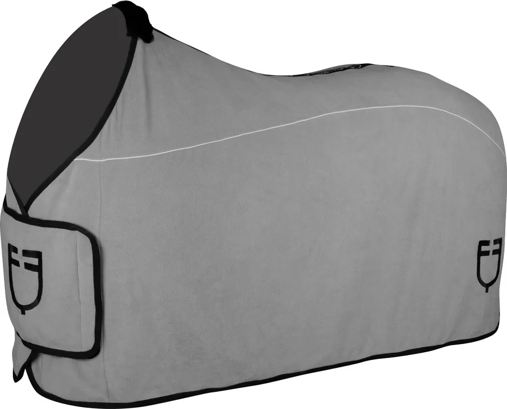 Couverture séchante en polaire Equestro GP Tapis pour soins du cheval