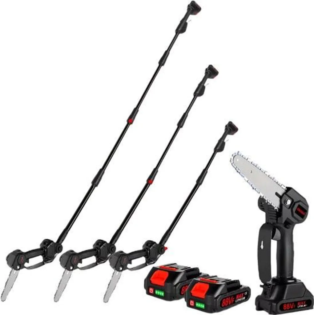Tronçonneuse télescopique pour élagage en hauteur sans fil 3500 W