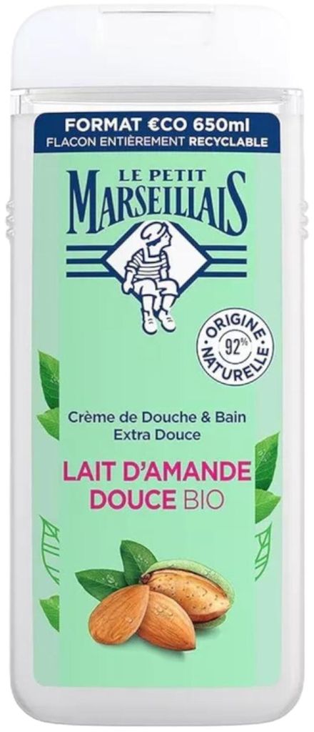 Le Petit Marseillais douchegel 400ml Amandelmelk Produktbild 