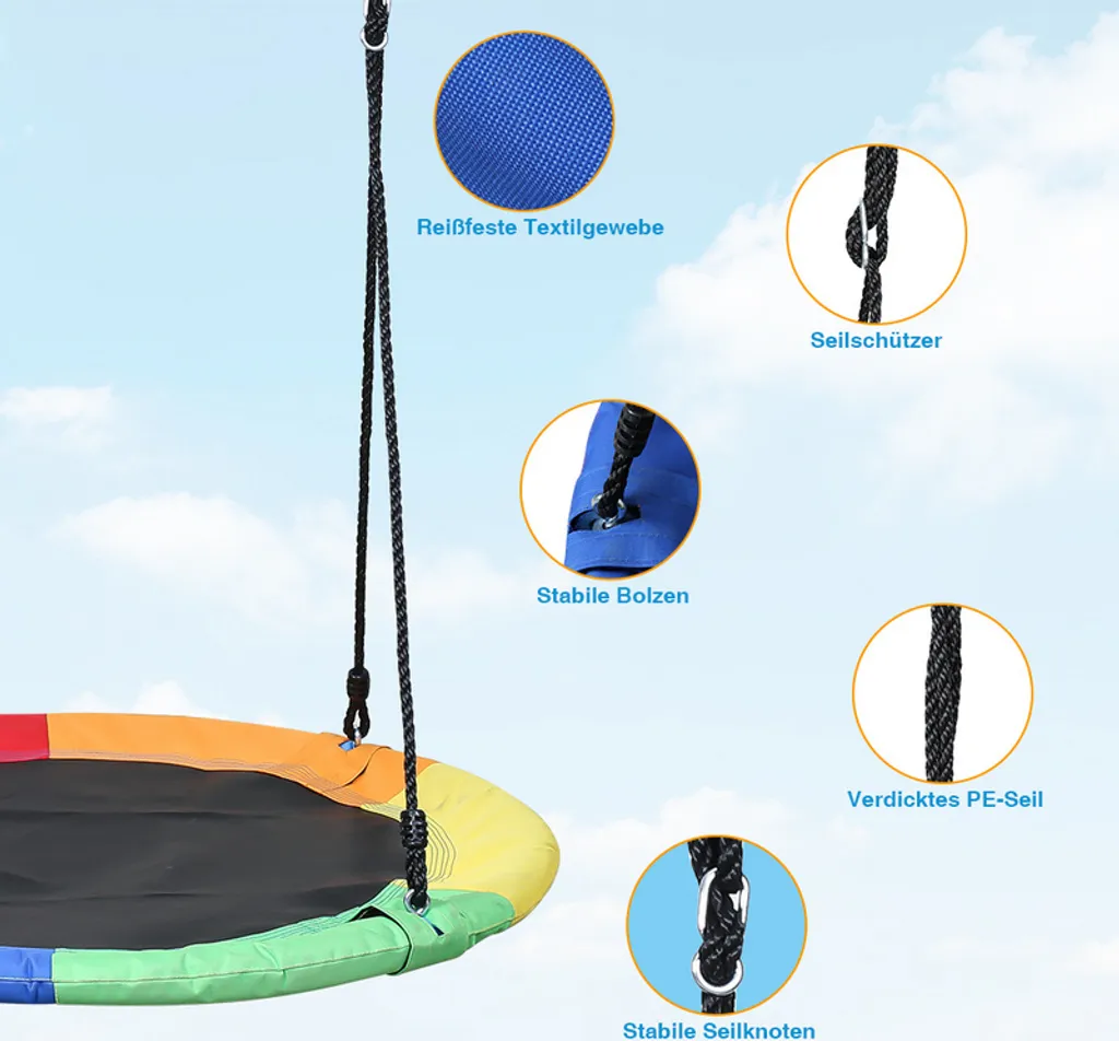 Recensione Jayseuw Altalena a Nido 100cm: La Mia Esperienza Sincera - 4