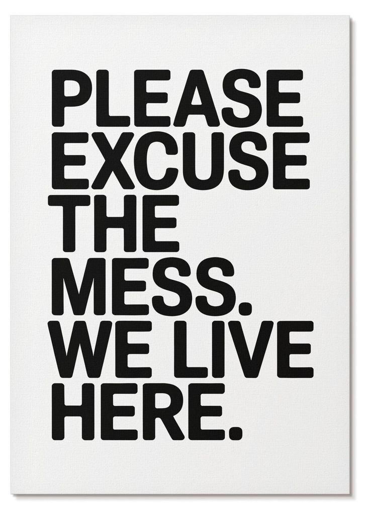 POSTER - 42x59 cm (A2) - Cosmo - Humorvoller Text, minimalistischer Stil, Kontrast - Wandbild für Wohnzimmer Schlafzimmer & Flur, Modernes Poster ...