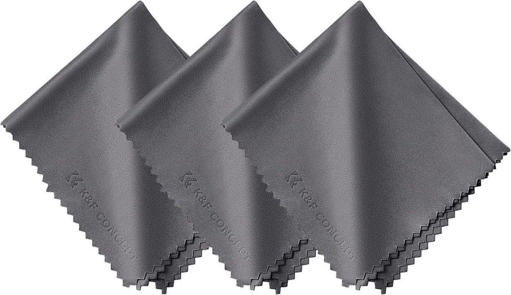 Mikrofaser Reinigungstuch Set für Kamera Objektiv Display 3 Produktbild 