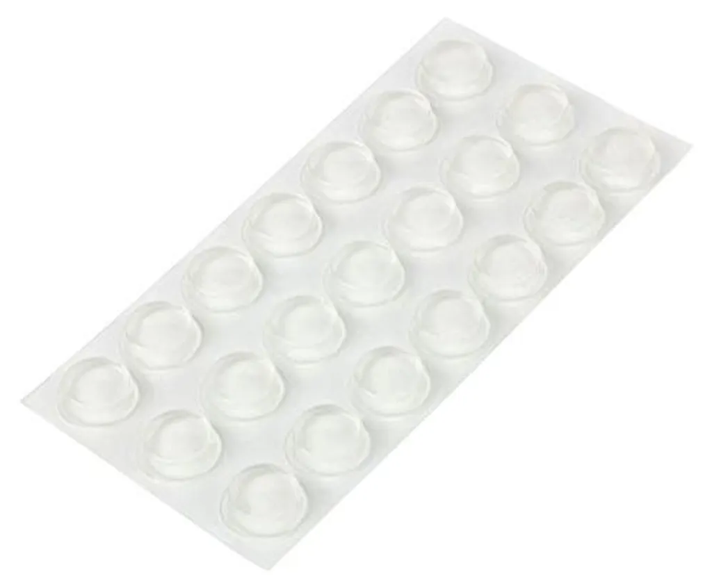 Coussinets autocollants pour protéger meubles et murs - 20mm lot de 21