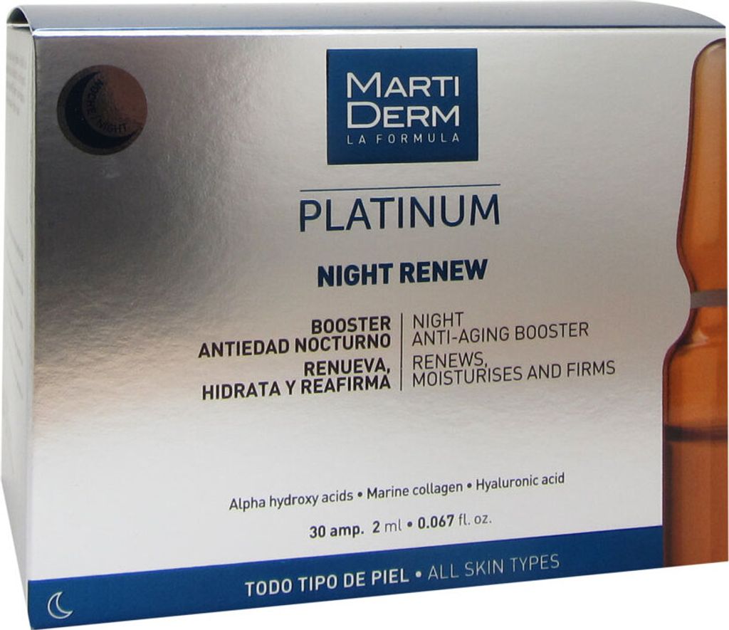 Martiderm Platinum Night Renew Ampullen 30ampx2ml Produktbild 