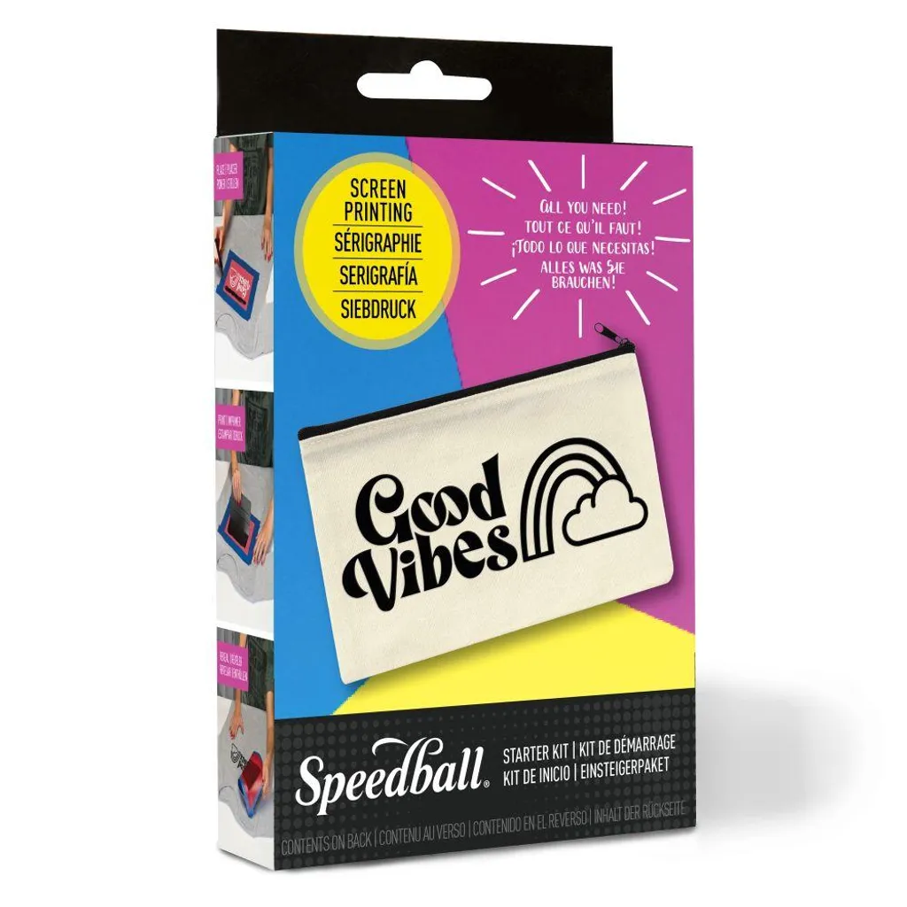 Kit de démarrage Speedball DIY pour sérigraphie sur textile et papier - 2
