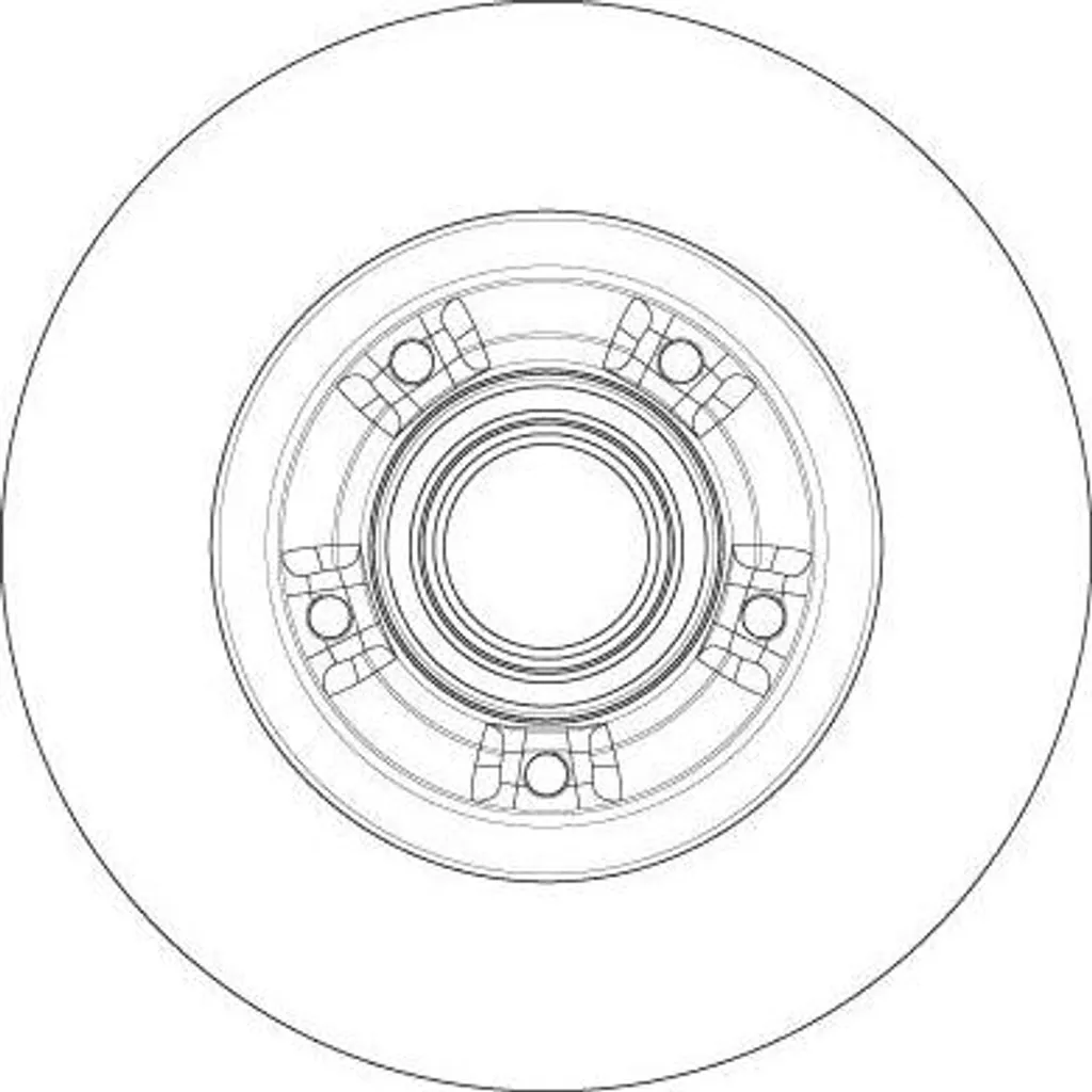 Disque de frein TRW DF6203BS haute teneur en carbone pour Scenic